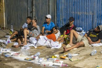 Basura en las calles: consecuencias de la crisis migratoria en Ceuta
