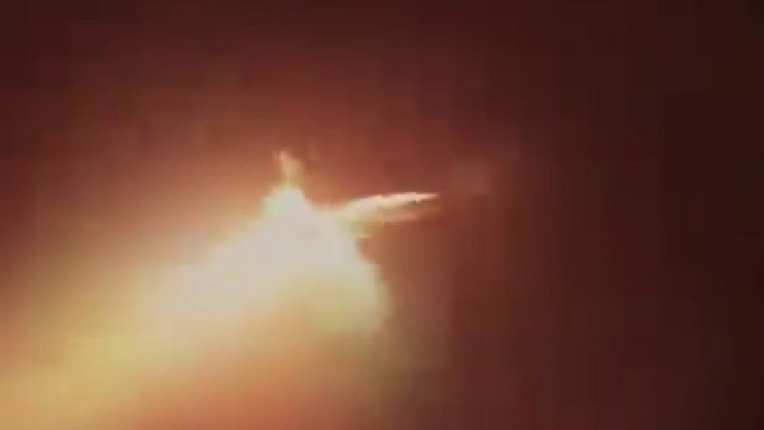 VIDEO: Lanzamiento de drones iraníes contra bases de EE.UU. en Kuwait
