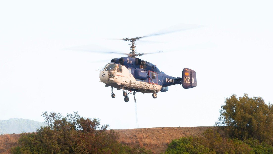 España pierde sus mejores helicópteros contra incendios forestales por las sanciones a Rusia