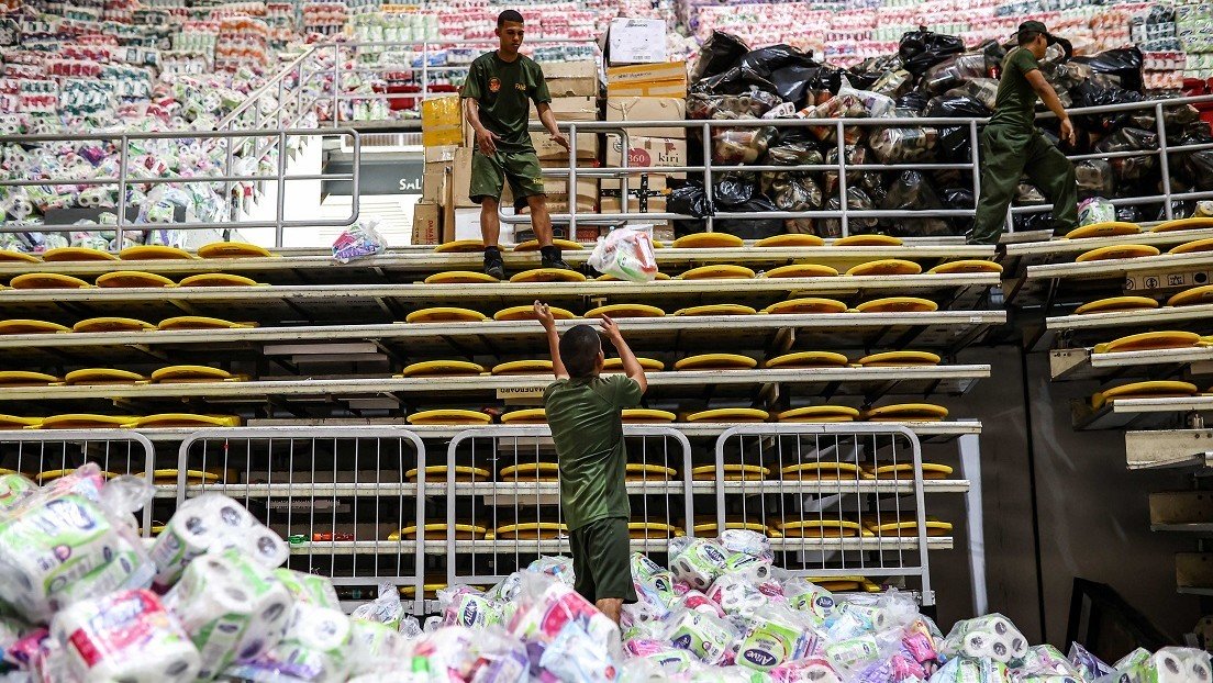 Reciben en Venezuela un lote más de ayuda rusa para los afectados por los sismos