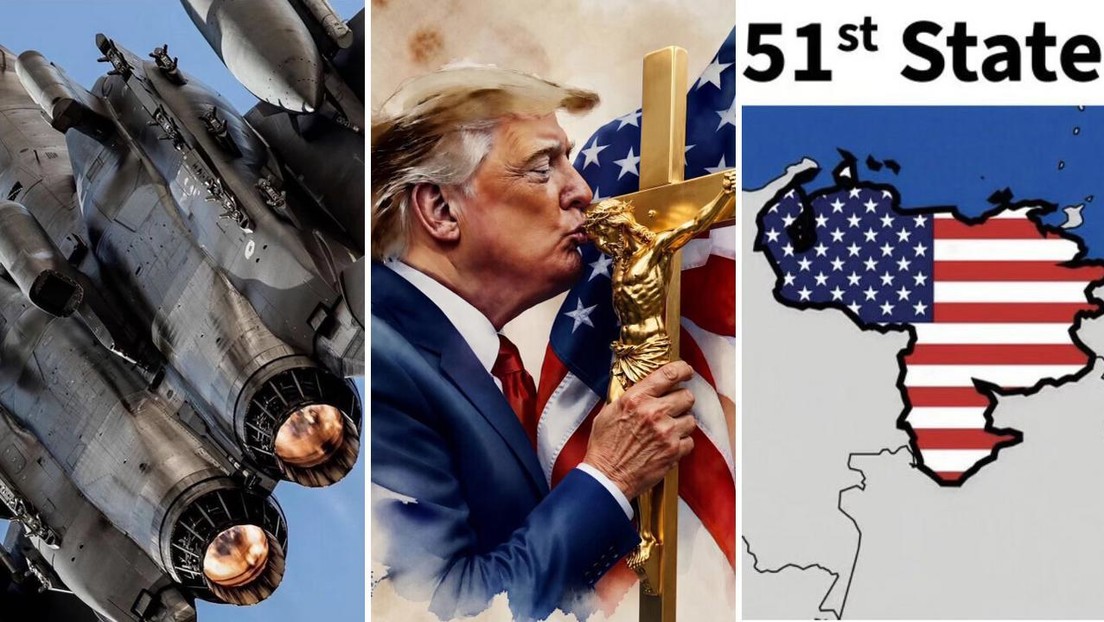 Trump besa un crucifijo en una acuarela estilizada que publica en su red (IMAGEN)