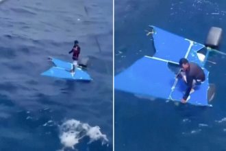 VIDEO: Pescador venezolano sobrevive cinco días en altamar tras naufragar su embarcación