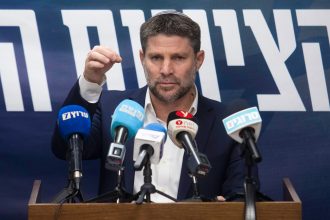 Ministro israelí: "No existe un pueblo palestino y nunca hubo tal cosa"