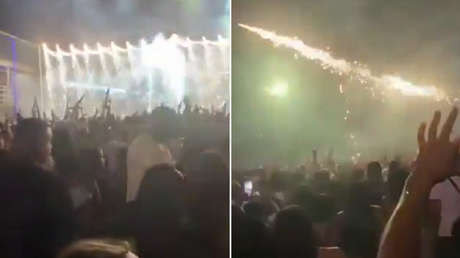Un multitudinario festejo exhibe el poderoso arsenal de una facción criminal en Brasil